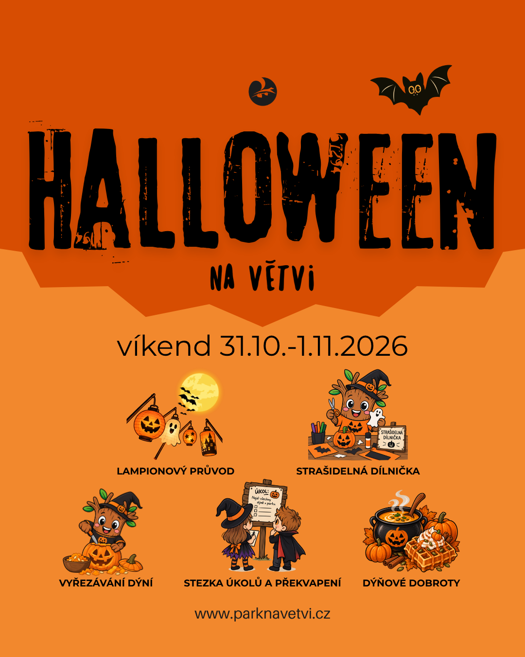Halloween Na Větvi